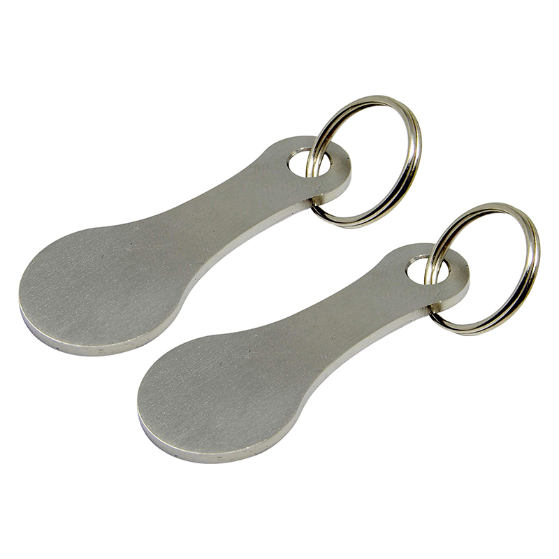 🔥Compra 1 y llévate 1 gratis🔥 Llave para carrito de compras de acero inoxidable-ES