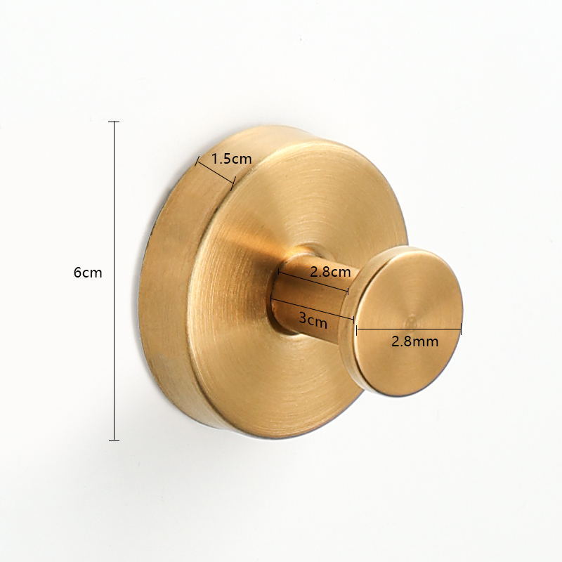 Nerūdijančio plieno sieninis kabliukas su siurbtuku-LT