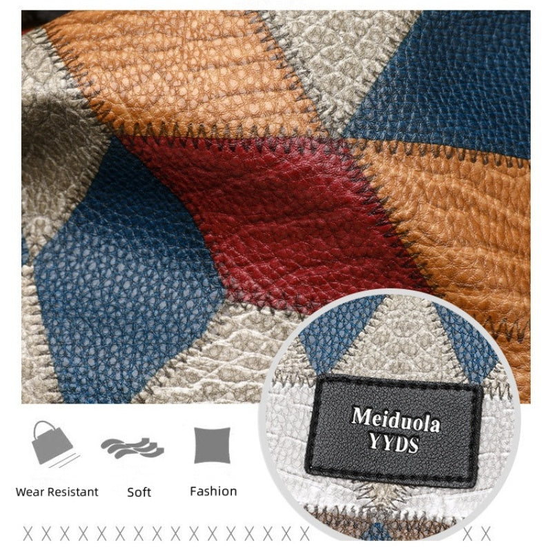 👜Bolsa de gran capacidad con estampado geométrico-ES