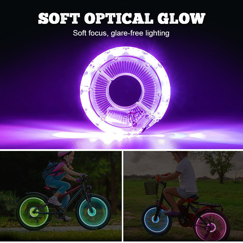 🌈 Luz colorida para buje de bicicleta 🚴‍♂️💡-ES