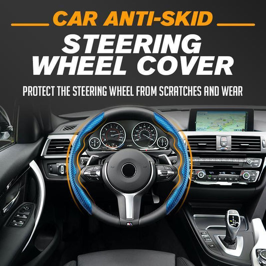 💥Promoción por tiempo limitado💥Funda antideslizante para volante de coche🚗-ES