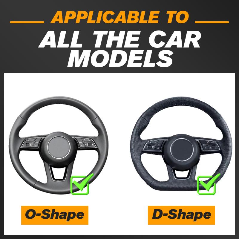 💥Promoción por tiempo limitado💥Funda antideslizante para volante de coche🚗-ES
