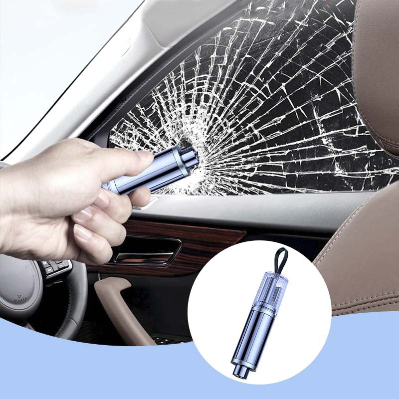 🚘 Εργαλείο σπασίματος παραθύρων αυτοκινήτου έκτακτης ανάγκης και κοπής ζώνης ασφαλείας 🛠️💕-GR
