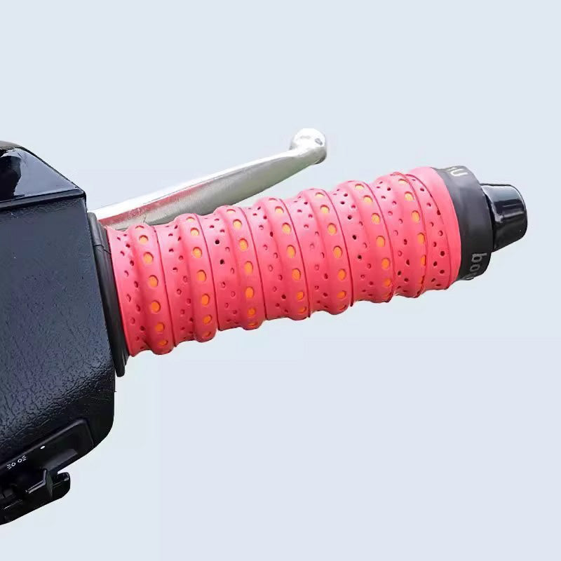 Neslystanti minkšta silikoninė juosta motociklo vairui-LT