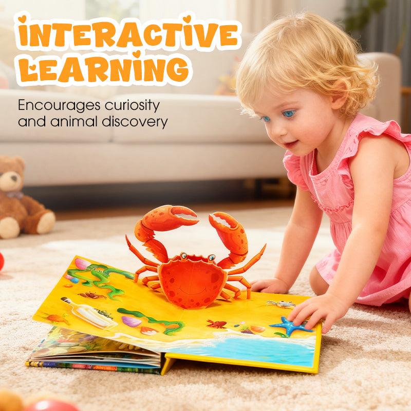 ✨【Libro infantil con animales en 3D: una herramienta de aprendizaje interactiva para los más pequeños】✨-ES