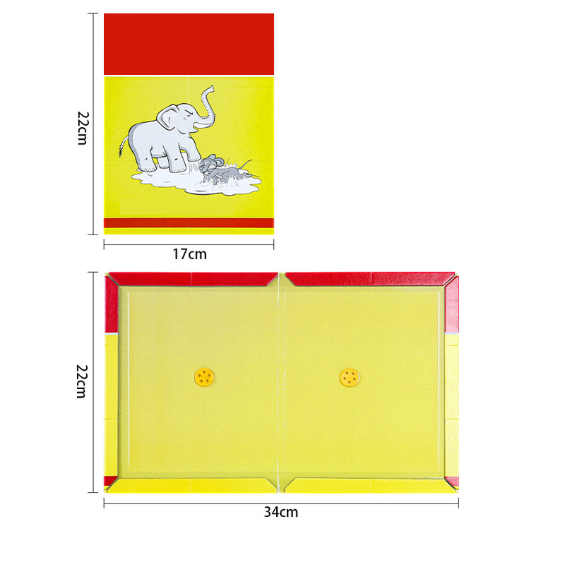 Trampas adhesivas extra grandes para ratas-ES