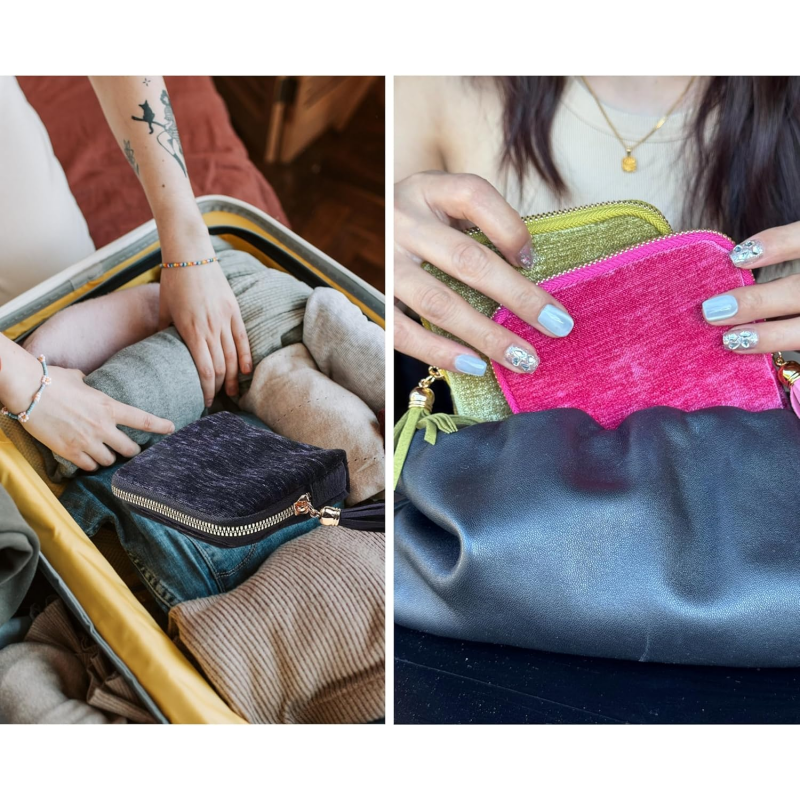 🔥✨Mini potovalna kozmetična torbica za nakit z zadrgo-SI