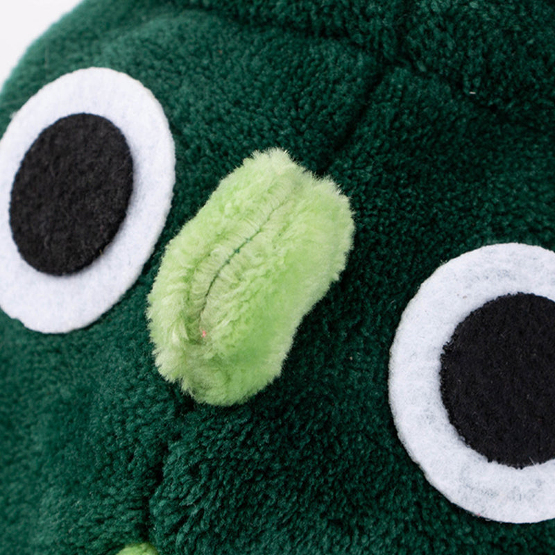 Mono de felpa cálido con capucha y motivo de dinosaurio-ES