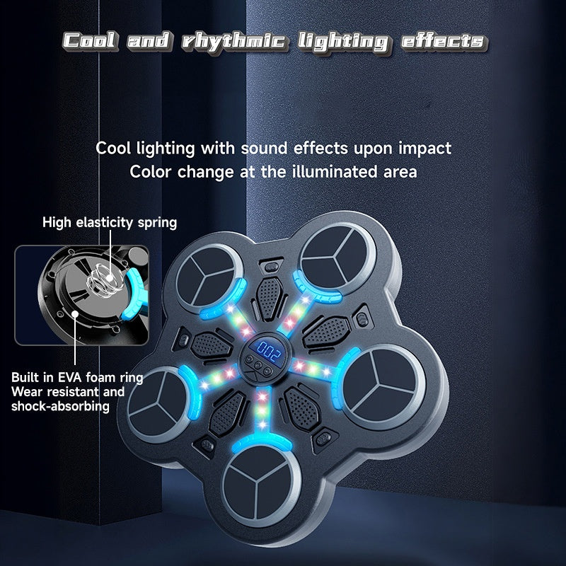 🥊🎶 Bluetooth Μουσικός Προπονητής Πυγμαχίας για Παιδιά – Απολαύστε Διασκέδαση και Άσκηση στο Σπίτι 🔥✨-GR