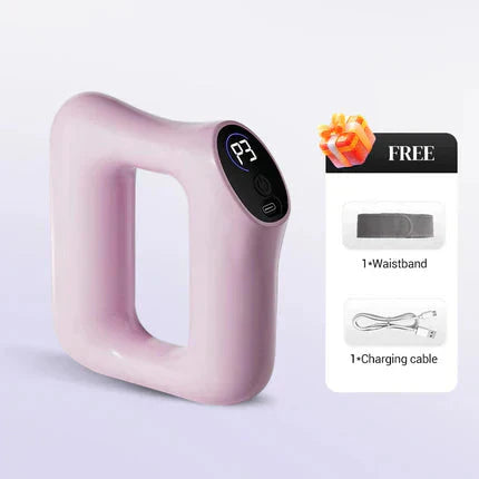 Nešiojamas 5 greičių žiedinis masažuoklis su reguliuojamu dirželiu-LT