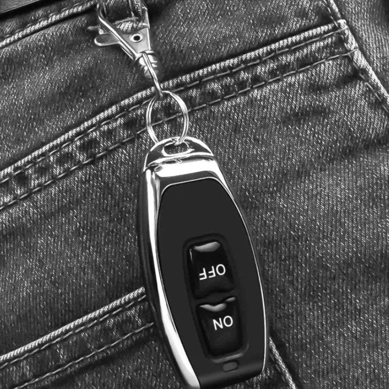 Interruptor y receptor de control remoto inalámbrico, no requiere cableado-ES