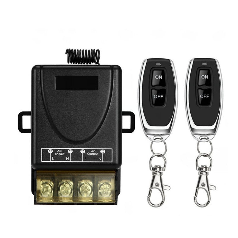 Interruptor y receptor de control remoto inalámbrico, no requiere cableado-ES
