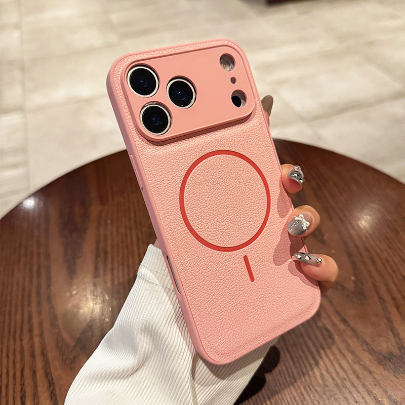 🔥🧲 Pirštų atspaudų nepaliekantis magnetinis telefono dėklas 12-17 serijai 📱✨-LT