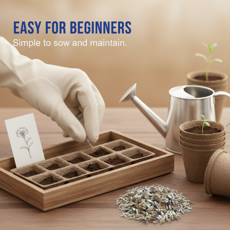 🌼 Σπόροι κενταύριας που ανθίζουν όλο το χρόνο - ένα πραγματικό φυτό 🏡✨-GR