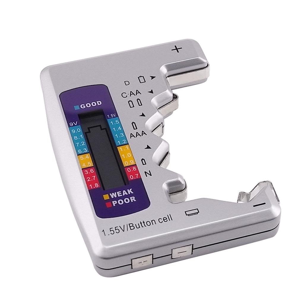 Δοκιμαστής μπαταρίας 【Κάντε τη ζωή σας ευκολότερη】-GR