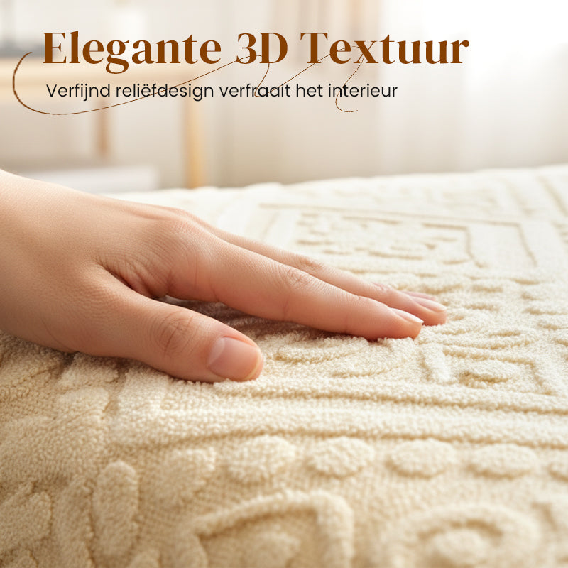 🔥 Specialus pasiūlymas: 360° elastinga, minkšta megzta paklodė su guma-LT