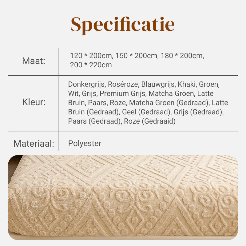 🔥 Specialus pasiūlymas: 360° elastinga, minkšta megzta paklodė su guma-LT