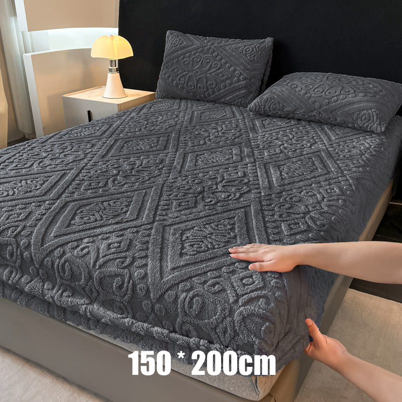 🔥 Specialus pasiūlymas: 360° elastinga, minkšta megzta paklodė su guma-LT