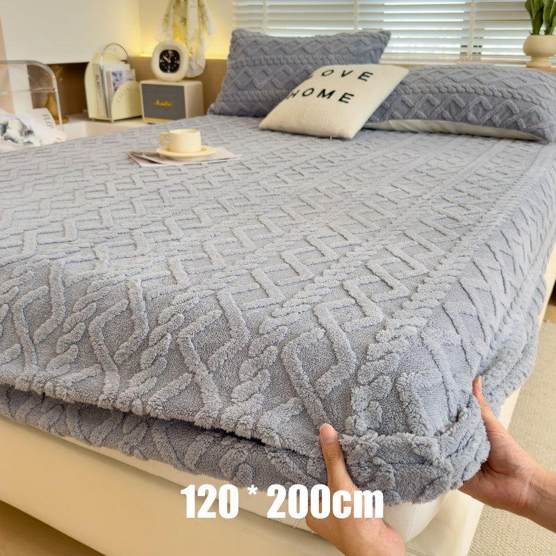 🔥 Specialus pasiūlymas: 360° elastinga, minkšta megzta paklodė su guma-LT