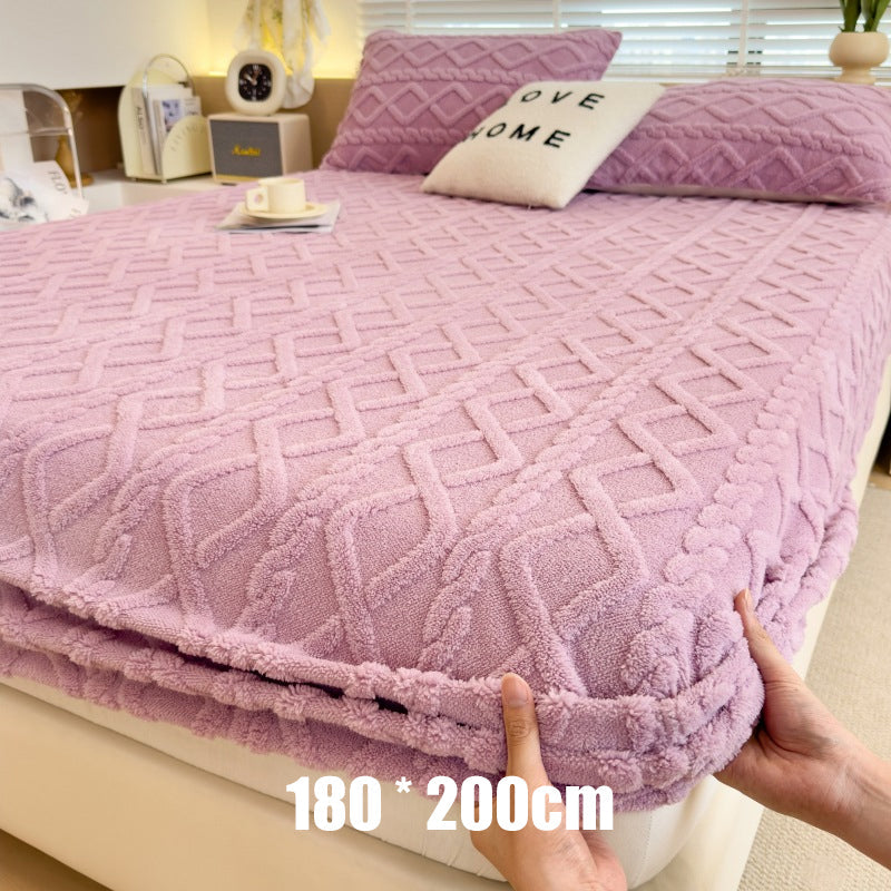 🔥 Specialus pasiūlymas: 360° elastinga, minkšta megzta paklodė su guma-LT