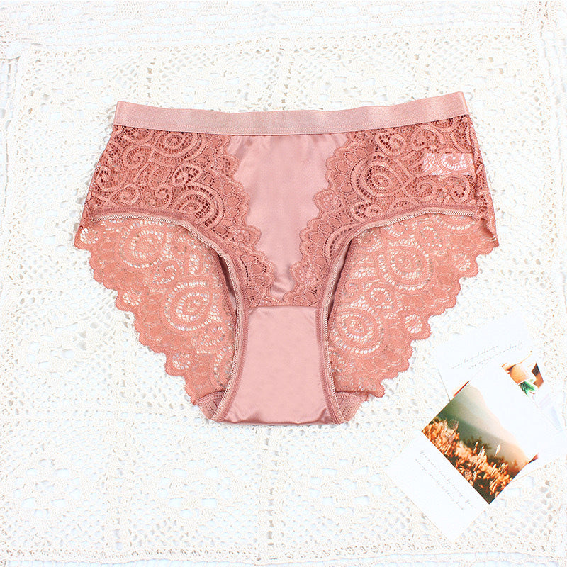 Patogios ir vientisos kelnaitės su elegantiškais nėriniais-LT