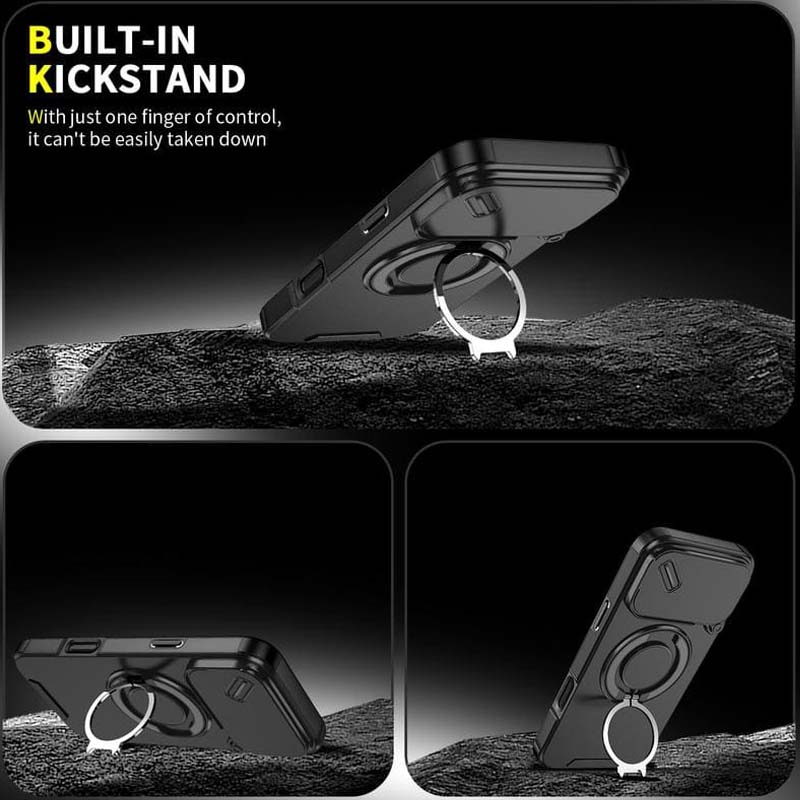 🔥Magnetni ovitek za telefon s stojalom za iPhone✨-SI