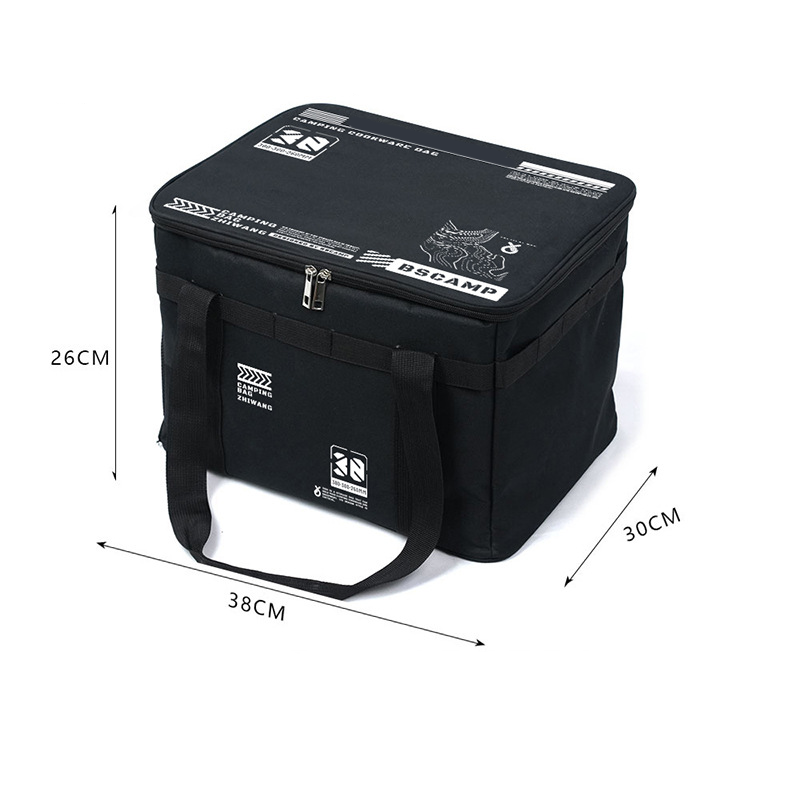 💦❌Didelis kempingo krepšys daiktams laikyti lauke-LT