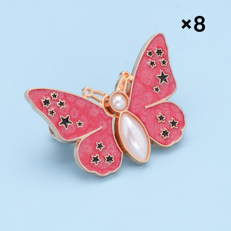 🌸🦋 Nuimama drugelio formos diržo sagtis - reguliuojama be įrankių, idealiai tinka džinsams, sijonams ir suknelėms✨👗-LT