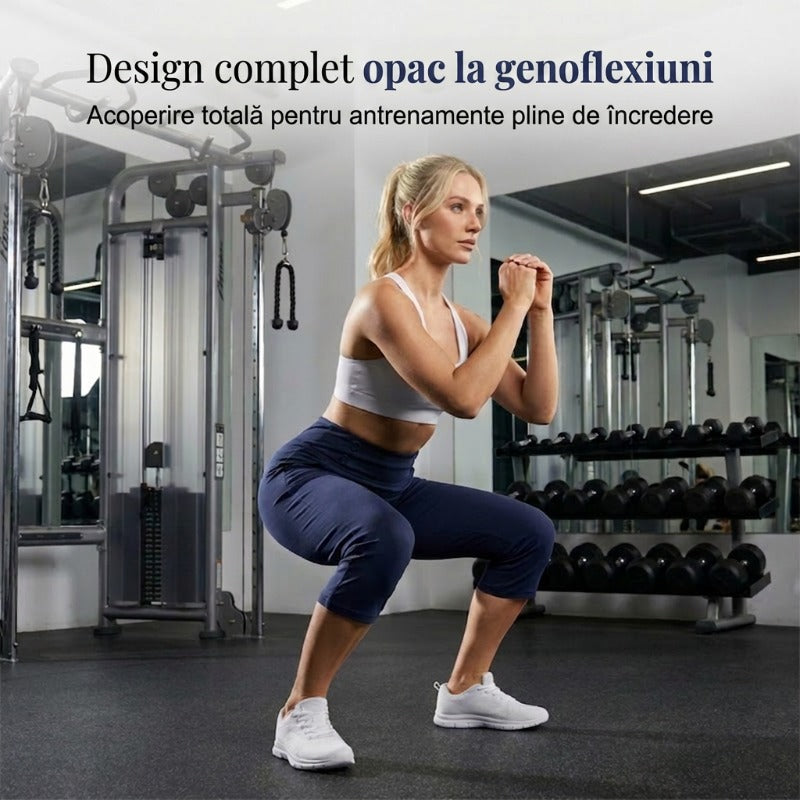 Elegantiškos jogos kelnės su pilvuką formuojančiu efektu-LT